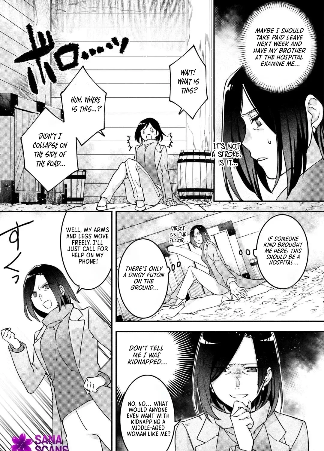 Jitaku Apato Ittou to Tomoni Isekai e: Sagesuma Rete ita Reijou ni Tensei (?) Shimashitaga, Jiyuu ni Ikiru Koto ni Shimashita Chapter 1 page 9