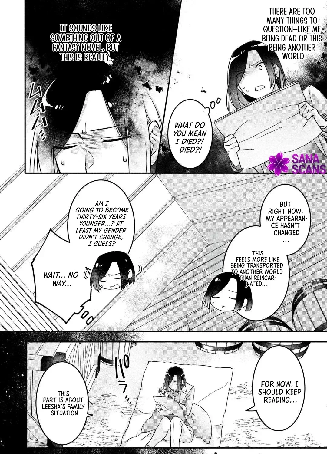 Jitaku Apato Ittou to Tomoni Isekai e: Sagesuma Rete ita Reijou ni Tensei (?) Shimashitaga, Jiyuu ni Ikiru Koto ni Shimashita Chapter 1 page 15