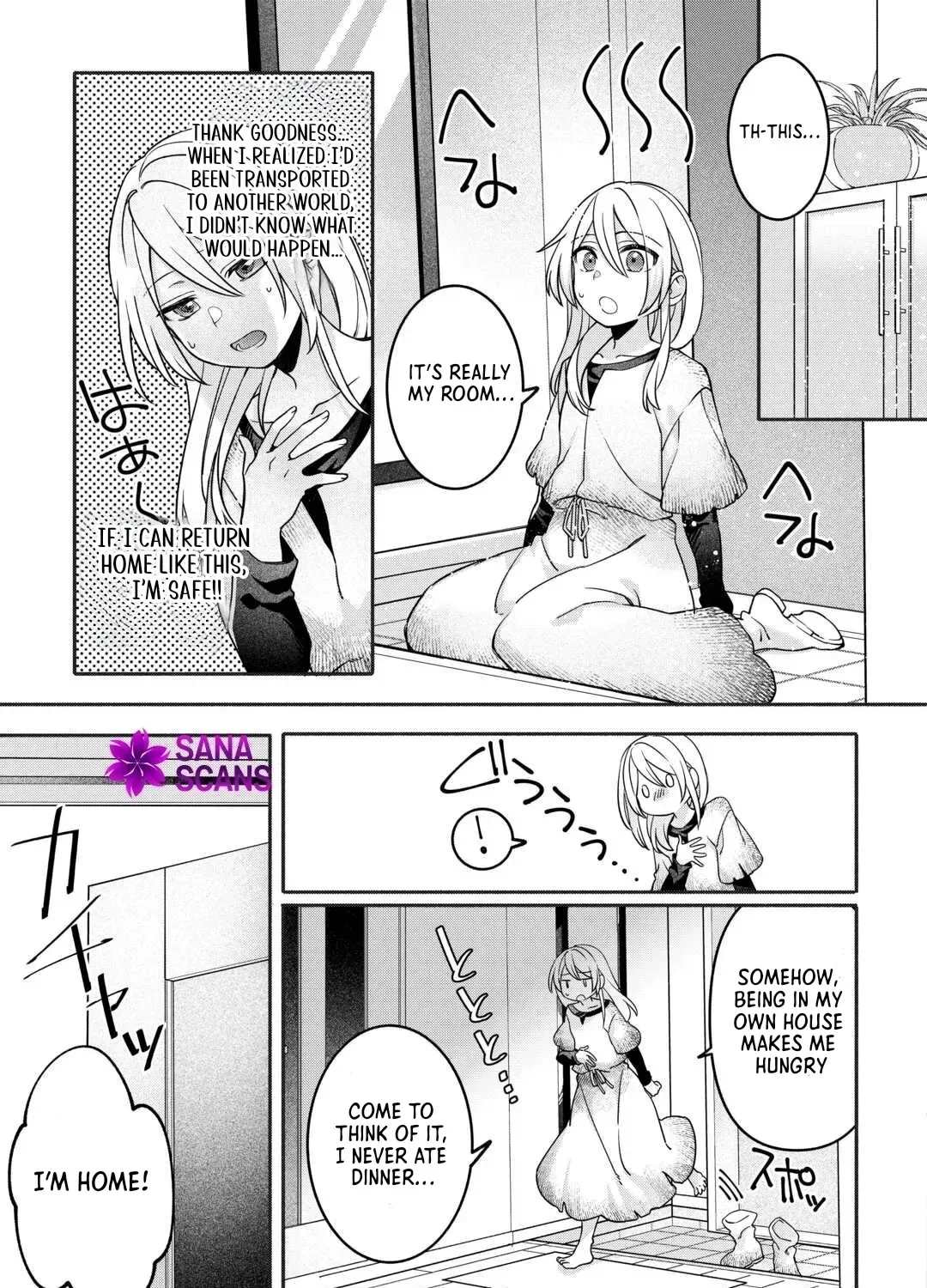 Jitaku Apato Ittou to Tomoni Isekai e: Sagesuma Rete ita Reijou ni Tensei (?) Shimashitaga, Jiyuu ni Ikiru Koto ni Shimashita Chapter 1 page 33