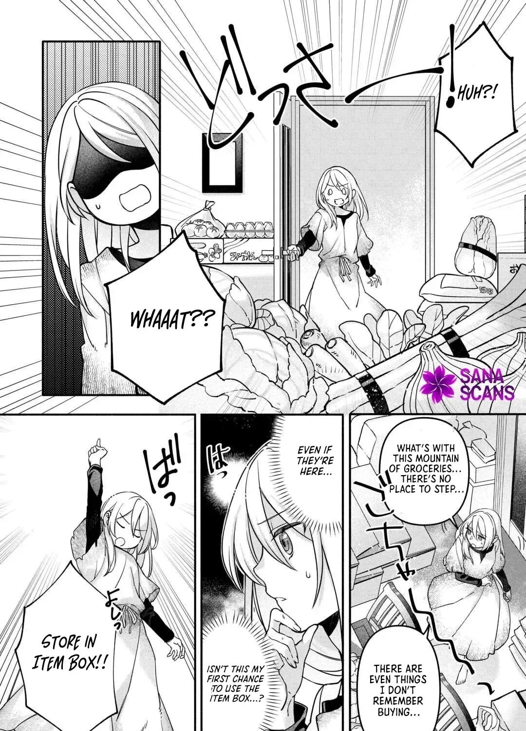 Jitaku Apato Ittou to Tomoni Isekai e: Sagesuma Rete ita Reijou ni Tensei (?) Shimashitaga, Jiyuu ni Ikiru Koto ni Shimashita Chapter 1 page 35
