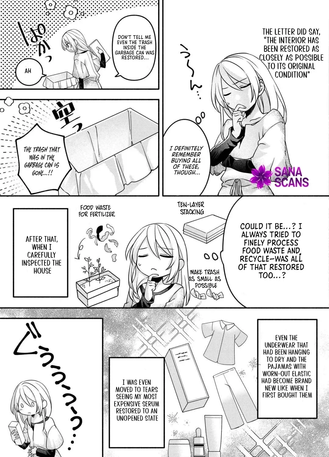 Jitaku Apato Ittou to Tomoni Isekai e: Sagesuma Rete ita Reijou ni Tensei (?) Shimashitaga, Jiyuu ni Ikiru Koto ni Shimashita Chapter 1 page 41