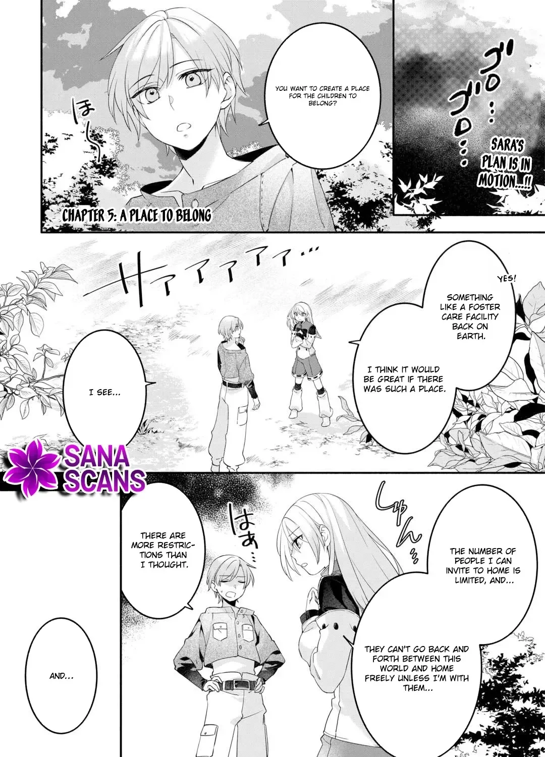Jitaku Apato Ittou to Tomoni Isekai e: Sagesuma Rete ita Reijou ni Tensei (?) Shimashitaga, Jiyuu ni Ikiru Koto ni Shimashita Chapter 5 page 1