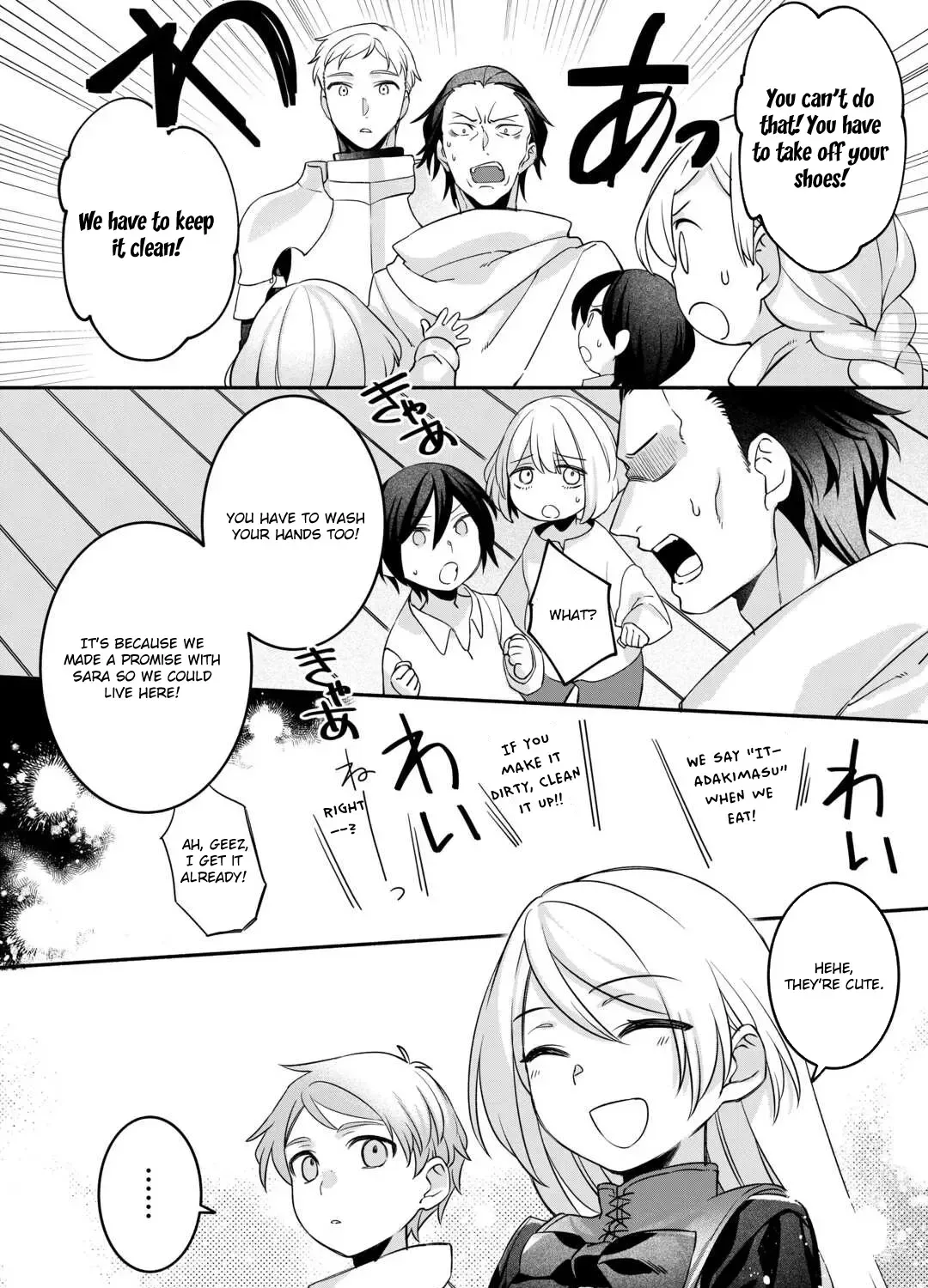 Jitaku Apato Ittou to Tomoni Isekai e: Sagesuma Rete ita Reijou ni Tensei (?) Shimashitaga, Jiyuu ni Ikiru Koto ni Shimashita Chapter 5 page 35