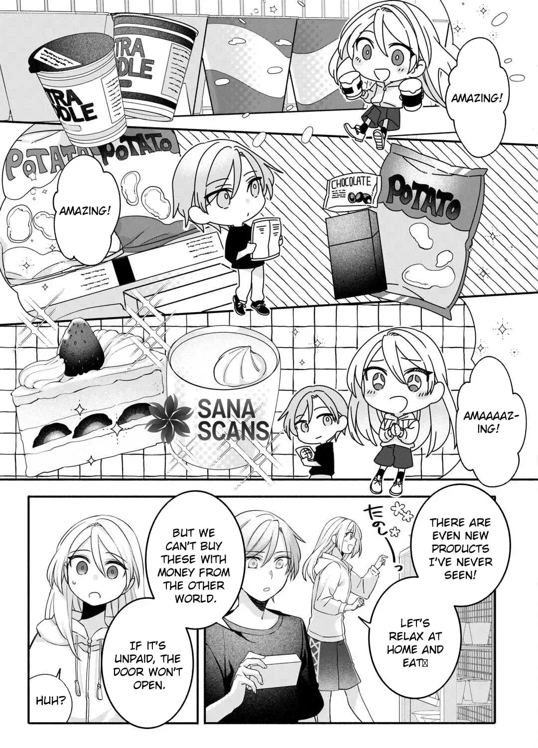 Jitaku Apato Ittou to Tomoni Isekai e: Sagesuma Rete ita Reijou ni Tensei (?) Shimashitaga, Jiyuu ni Ikiru Koto ni Shimashita Chapter 6 page 9