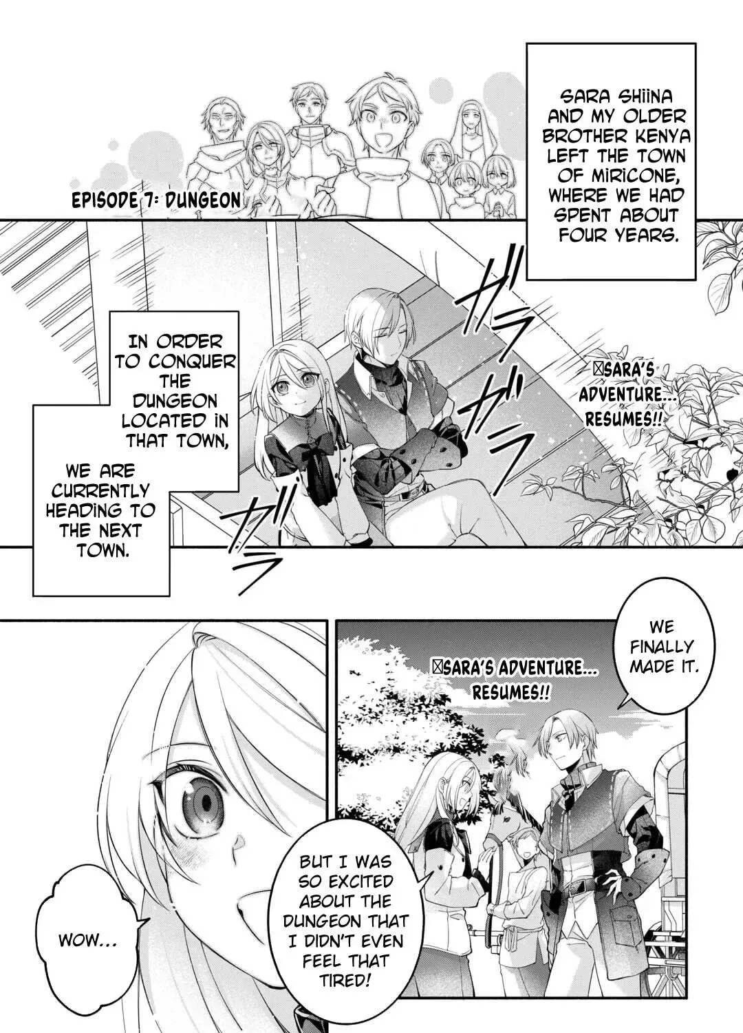 Jitaku Apato Ittou to Tomoni Isekai e: Sagesuma Rete ita Reijou ni Tensei (?) Shimashitaga, Jiyuu ni Ikiru Koto ni Shimashita Chapter 7 page 1