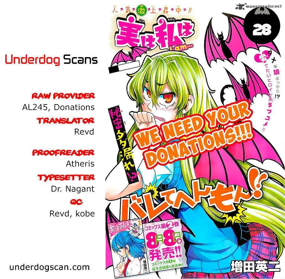 Jitsu wa Watashi wa Chapter 28 page 1