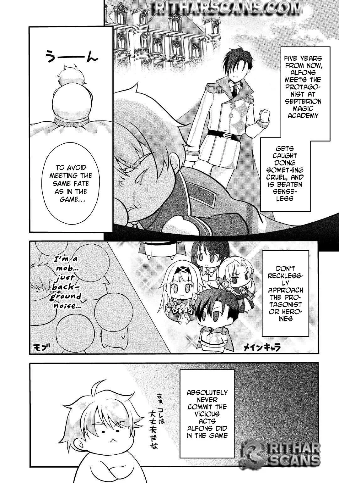 Joban de Bokorareru Kuzu Akuyaku Kizoku ni Tensei Shita Ore, Shinitakunakute Tsuyoku Nattara Shujinkou ni Kiraremashita Chapter 1 page 9