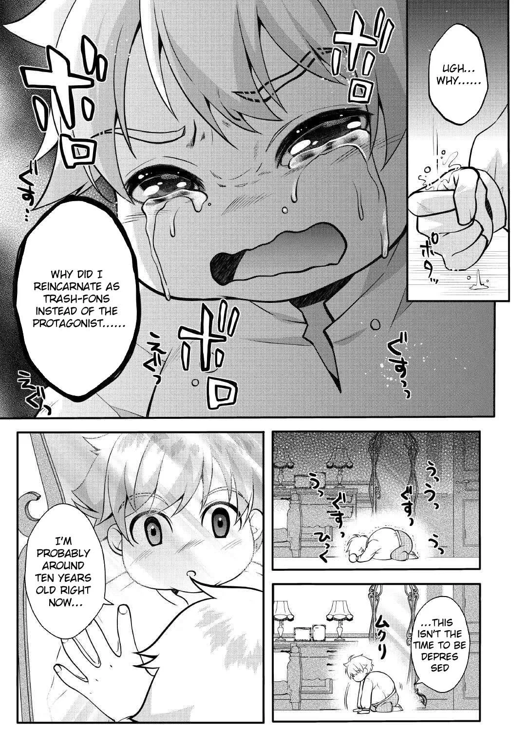 Joban de Bokorareru Kuzu Akuyaku Kizoku ni Tensei Shita Ore, Shinitakunakute Tsuyoku Nattara Shujinkou ni Kiraremashita Chapter 1 page 8