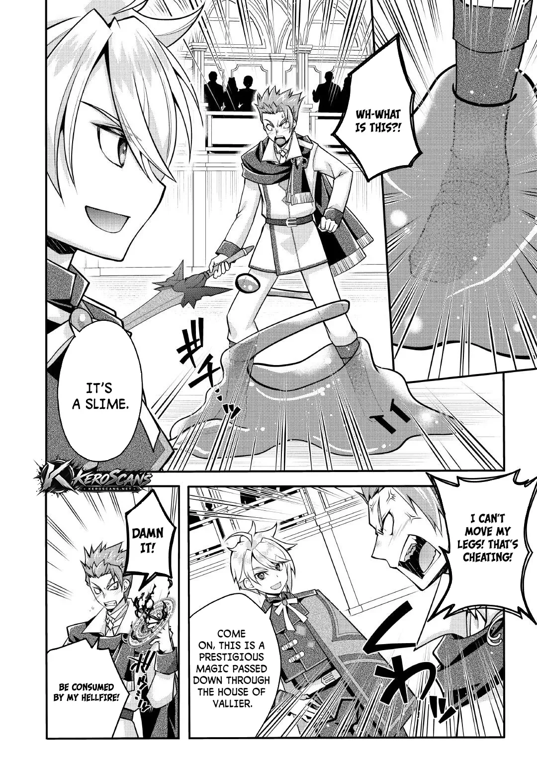 Joban de Bokorareru Kuzu Akuyaku Kizoku ni Tensei Shita Ore, Shinitakunakute Tsuyoku Nattara Shujinkou ni Kiraremashita Chapter 11.1 page 12