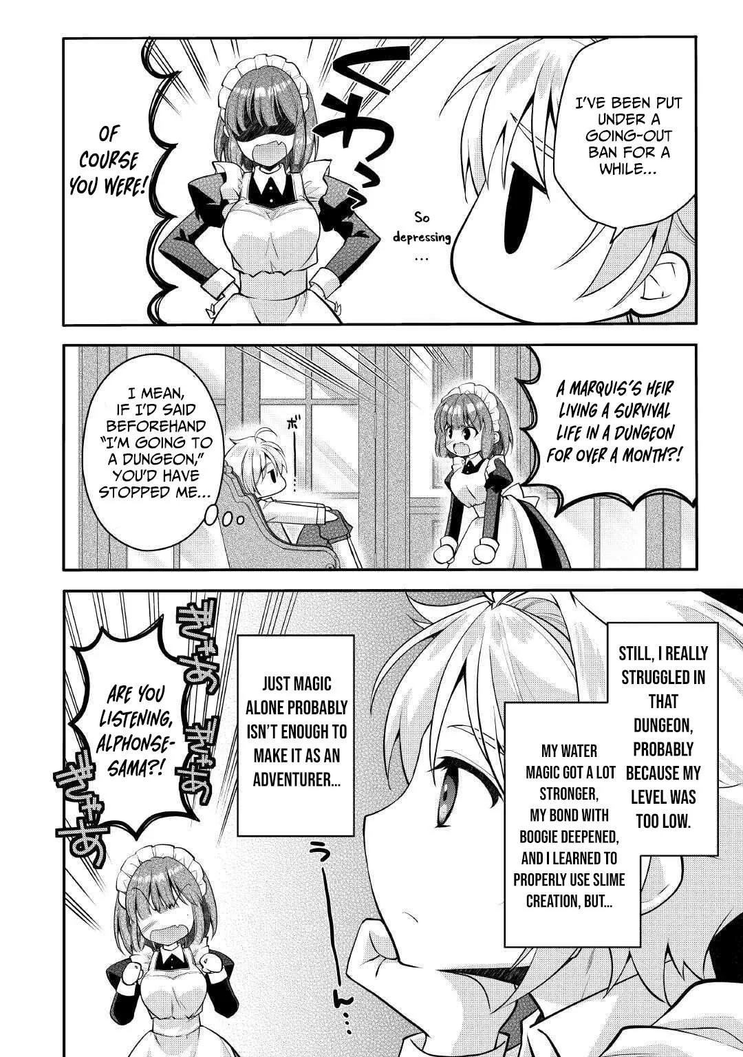 Joban de Bokorareru Kuzu Akuyaku Kizoku ni Tensei Shita Ore, Shinitakunakute Tsuyoku Nattara Shujinkou ni Kiraremashita Chapter 4 page 3