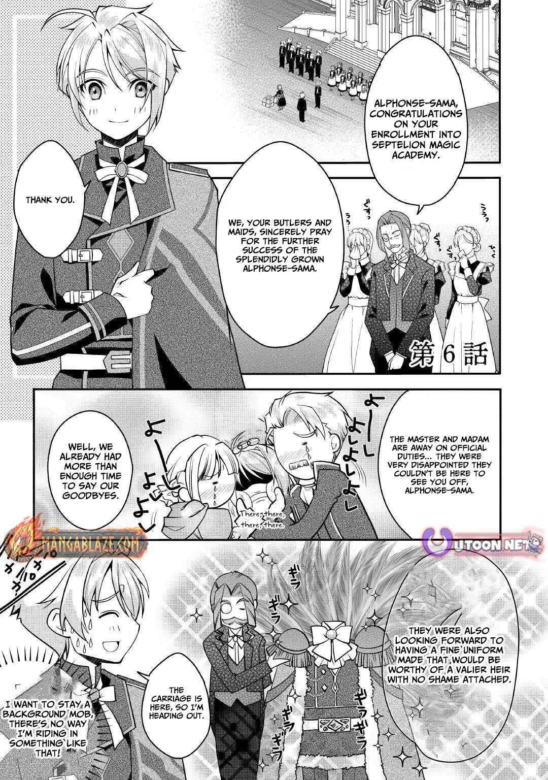 Joban de Bokorareru Kuzu Akuyaku Kizoku ni Tensei Shita Ore, Shinitakunakute Tsuyoku Nattara Shujinkou ni Kiraremashita Chapter 6 page 2