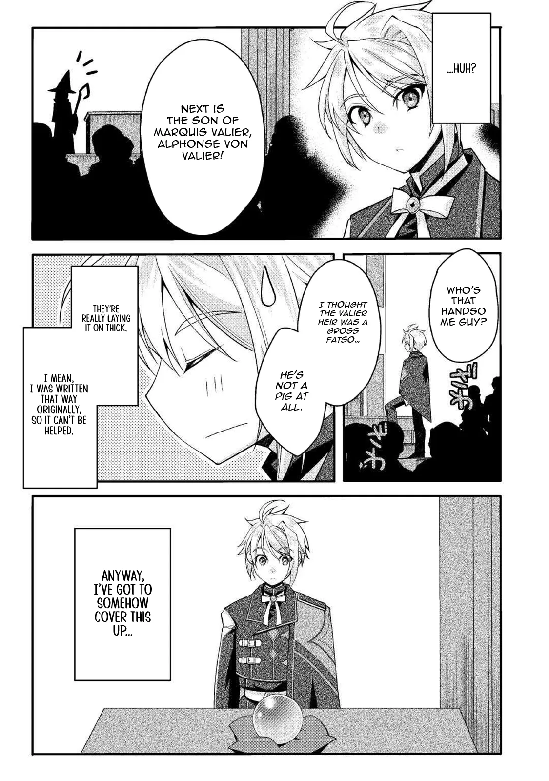 Joban de Bokorareru Kuzu Akuyaku Kizoku ni Tensei Shita Ore, Shinitakunakute Tsuyoku Nattara Shujinkou ni Kiraremashita Chapter 7.2 page 4