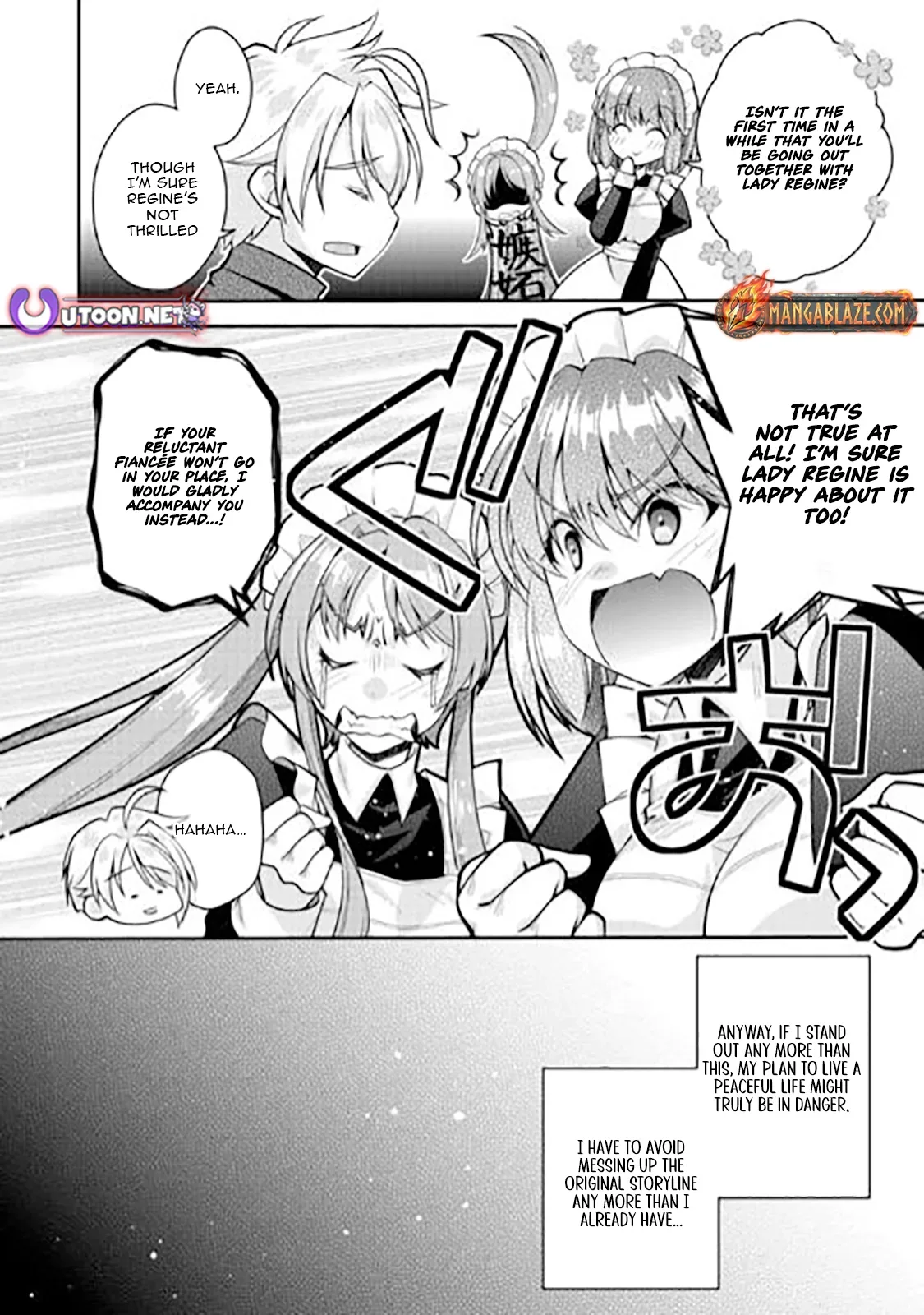 Joban de Bokorareru Kuzu Akuyaku Kizoku ni Tensei Shita Ore, Shinitakunakute Tsuyoku Nattara Shujinkou ni Kiraremashita Chapter 8.1 page 19