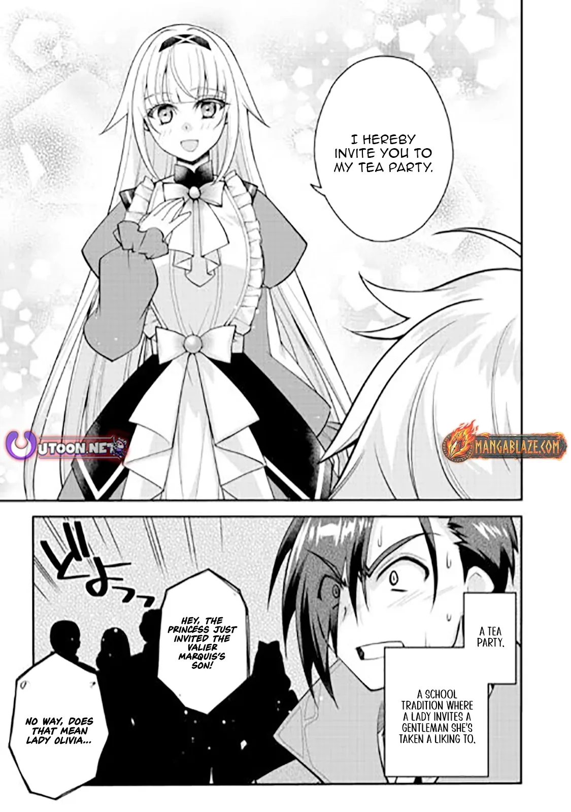 Joban de Bokorareru Kuzu Akuyaku Kizoku ni Tensei Shita Ore, Shinitakunakute Tsuyoku Nattara Shujinkou ni Kiraremashita Chapter 8.1 page 10