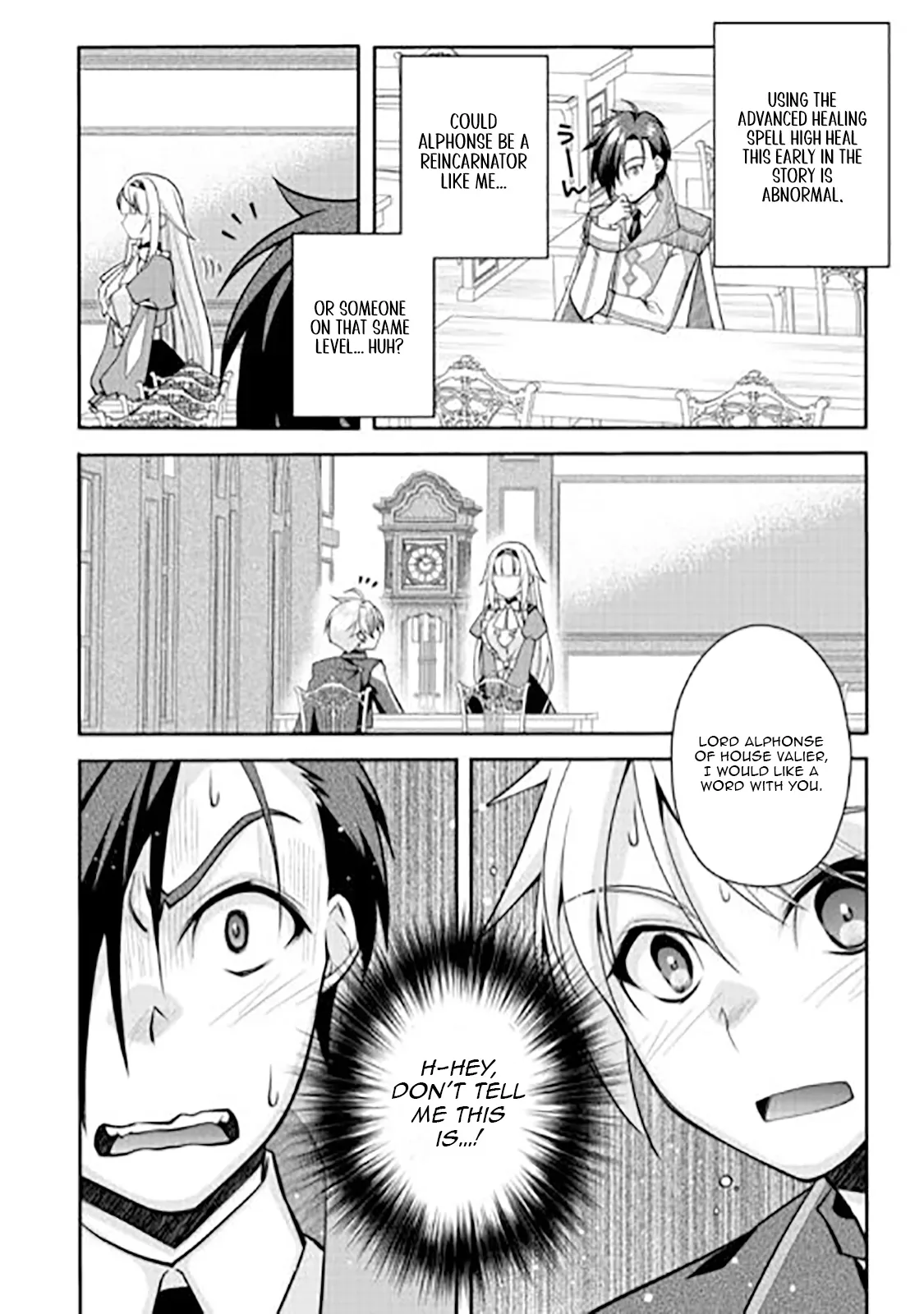 Joban de Bokorareru Kuzu Akuyaku Kizoku ni Tensei Shita Ore, Shinitakunakute Tsuyoku Nattara Shujinkou ni Kiraremashita Chapter 8.1 page 9