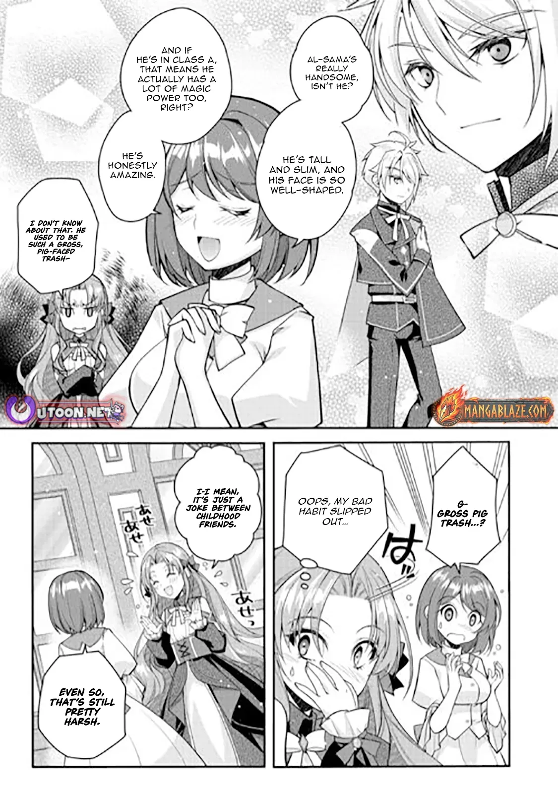 Joban de Bokorareru Kuzu Akuyaku Kizoku ni Tensei Shita Ore, Shinitakunakute Tsuyoku Nattara Shujinkou ni Kiraremashita Chapter 8.1 page 6