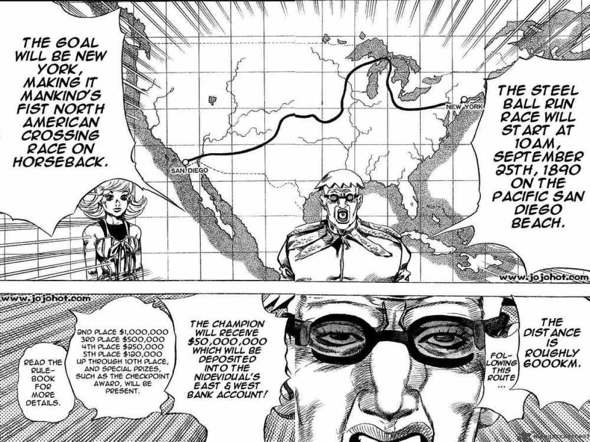 JoJos Bizarre Adventure - Steel Ball Run Chapter 1 page 33