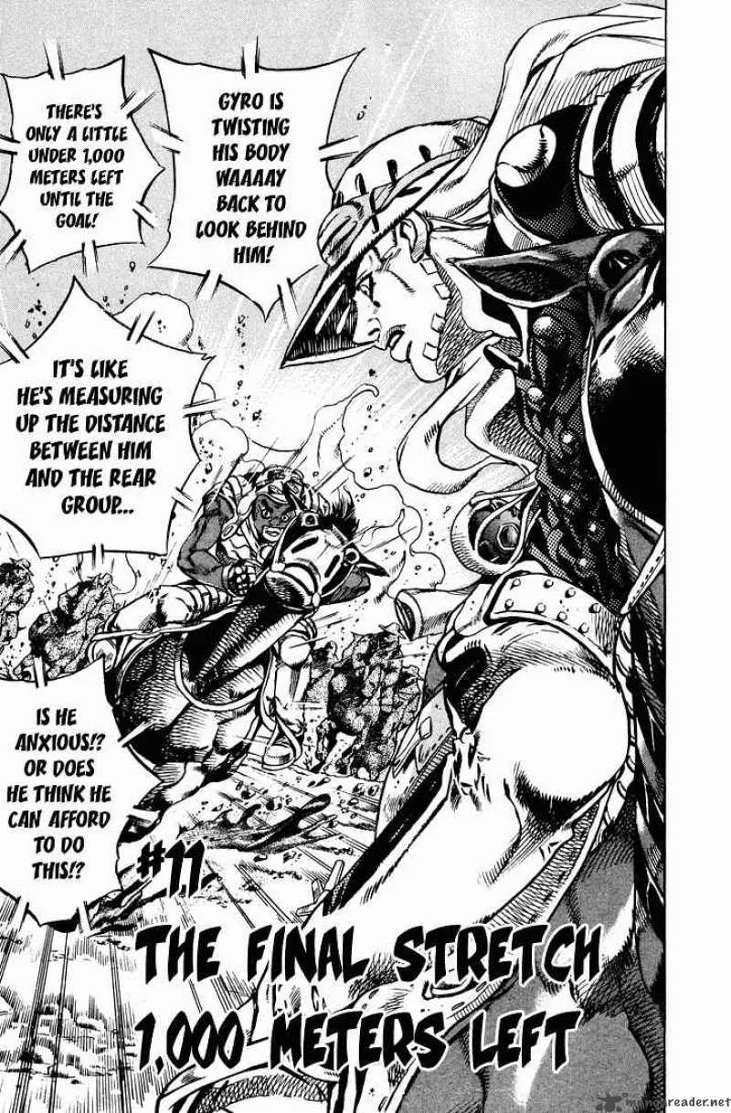 JoJos Bizarre Adventure - Steel Ball Run Chapter 11 page 1