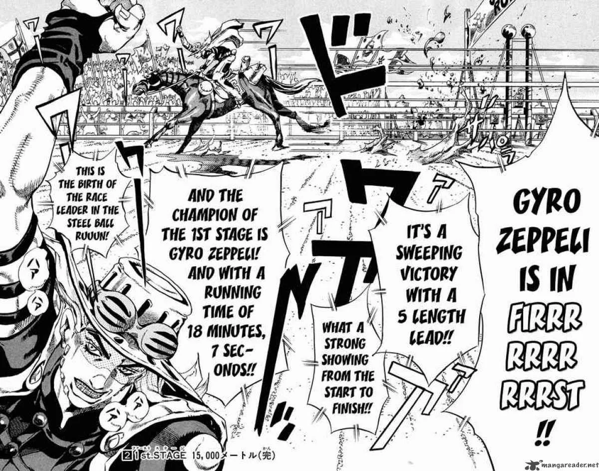 JoJos Bizarre Adventure - Steel Ball Run Chapter 11 page 20