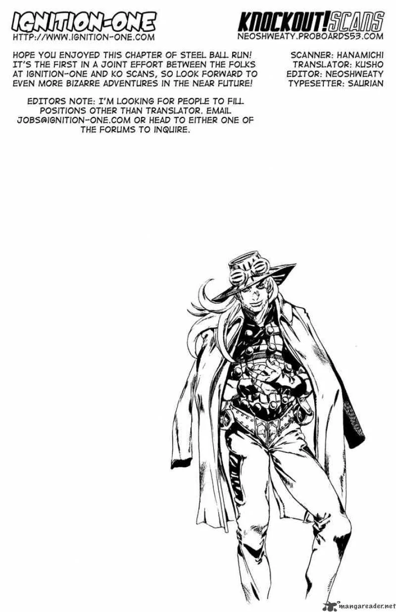 JoJos Bizarre Adventure - Steel Ball Run Chapter 12 page 36