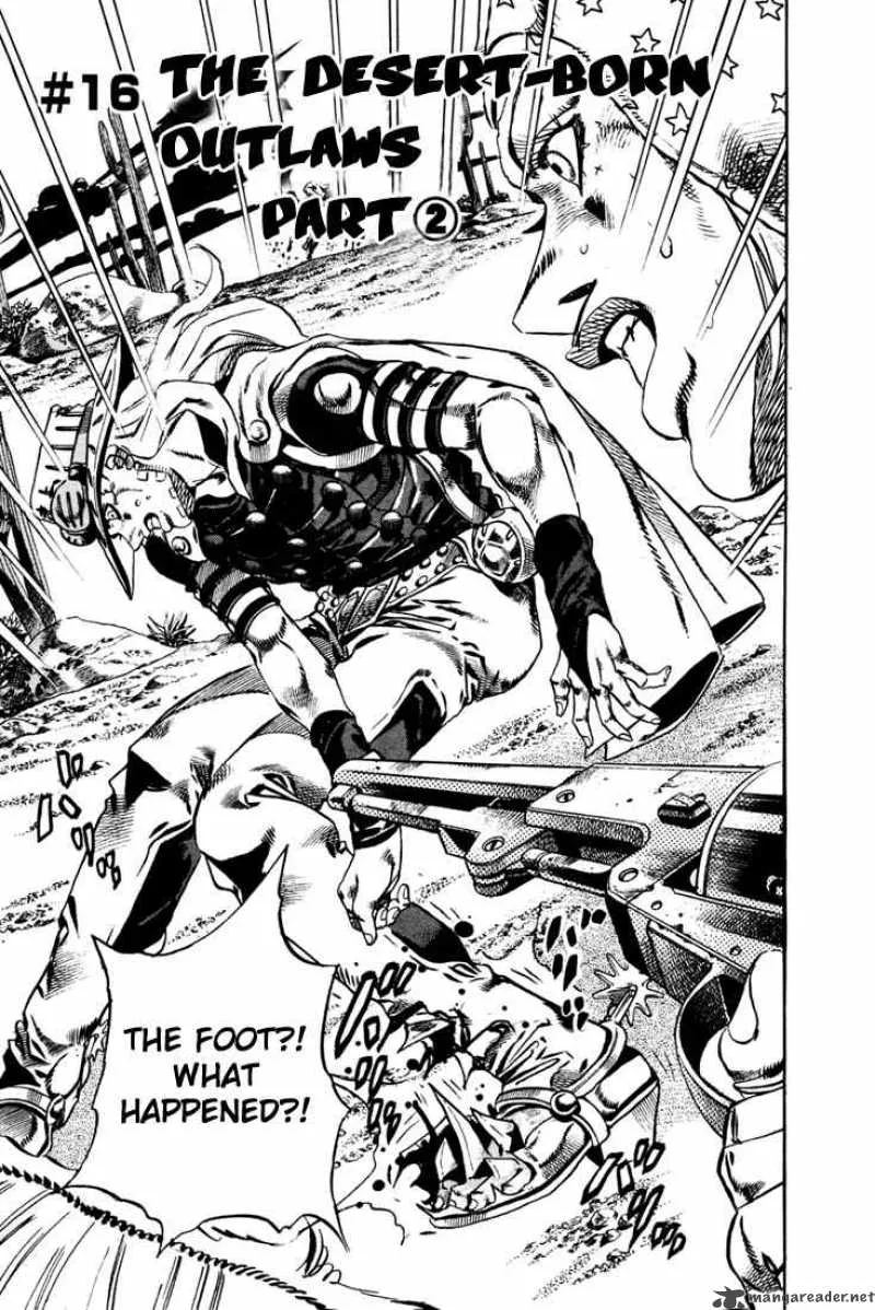 JoJos Bizarre Adventure - Steel Ball Run Chapter 16 page 1