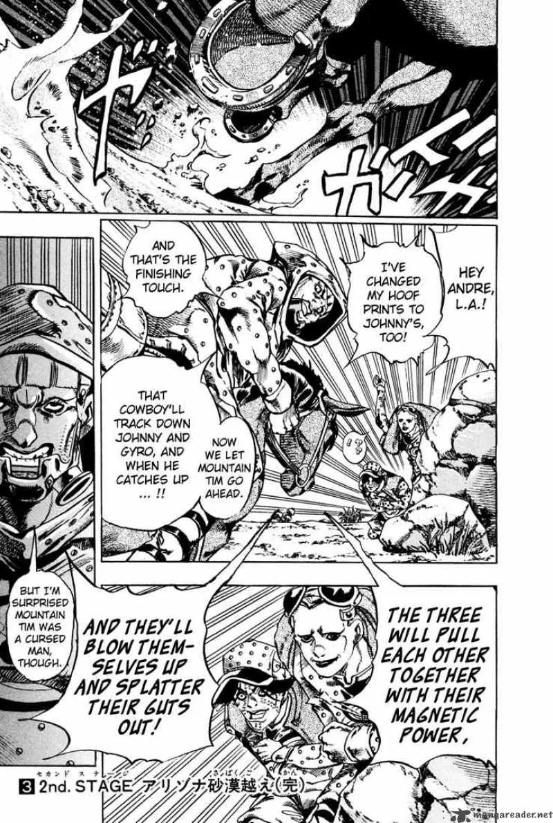 JoJos Bizarre Adventure - Steel Ball Run Chapter 17 page 29