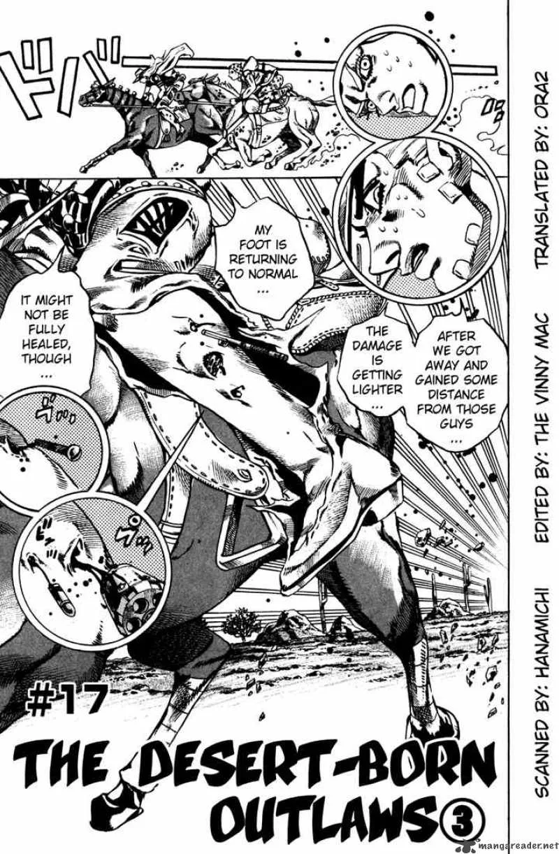 JoJos Bizarre Adventure - Steel Ball Run Chapter 17 page 1