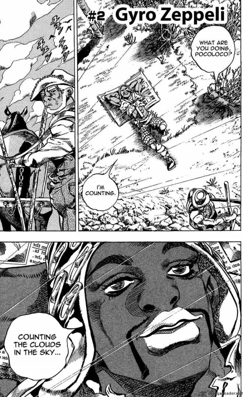 JoJos Bizarre Adventure - Steel Ball Run Chapter 2 page 2