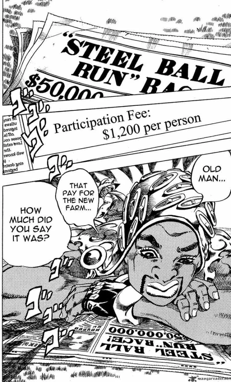 JoJos Bizarre Adventure - Steel Ball Run Chapter 2 page 8