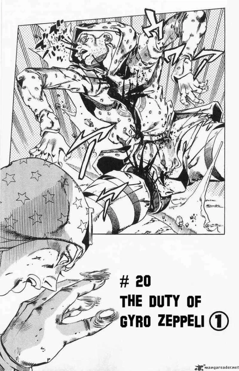 JoJos Bizarre Adventure - Steel Ball Run Chapter 20 page 1