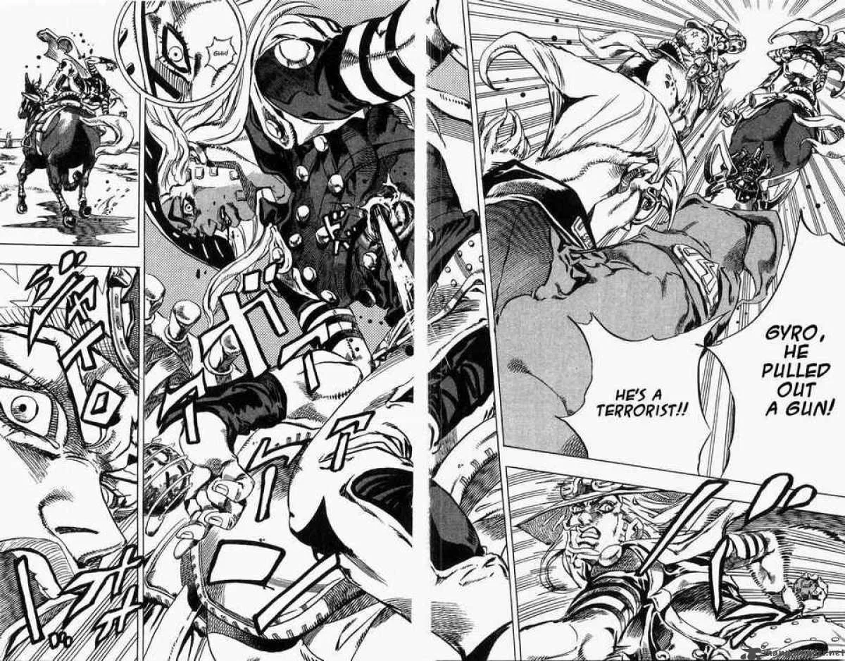JoJos Bizarre Adventure - Steel Ball Run Chapter 25 page 8