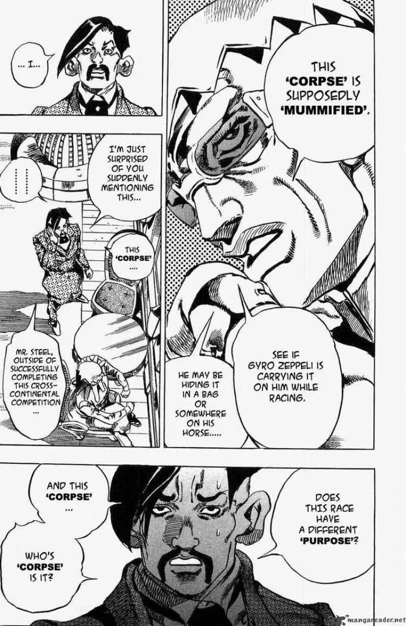 JoJos Bizarre Adventure - Steel Ball Run Chapter 25 page 28