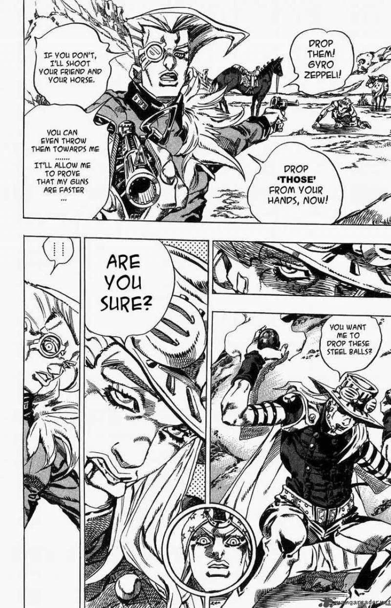 JoJos Bizarre Adventure - Steel Ball Run Chapter 25 page 13