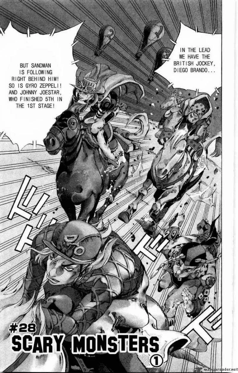 JoJos Bizarre Adventure - Steel Ball Run Chapter 28 page 1
