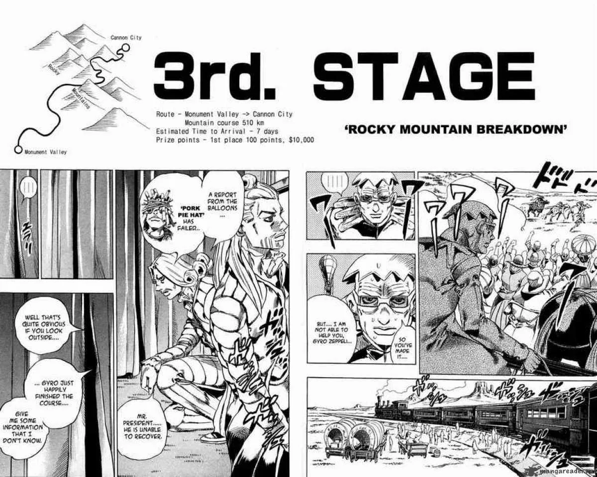 JoJos Bizarre Adventure - Steel Ball Run Chapter 28 page 10