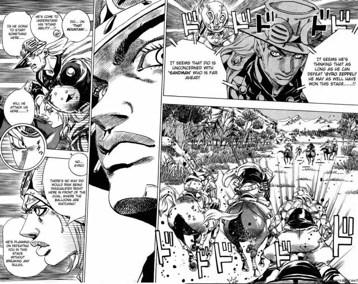 JoJos Bizarre Adventure - Steel Ball Run Chapter 32 page 4