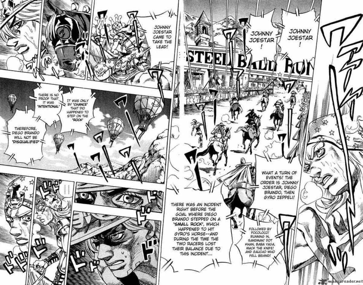 JoJos Bizarre Adventure - Steel Ball Run Chapter 32 page 35