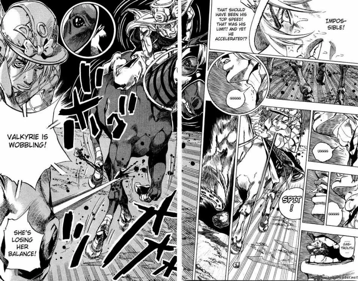 JoJos Bizarre Adventure - Steel Ball Run Chapter 32 page 33