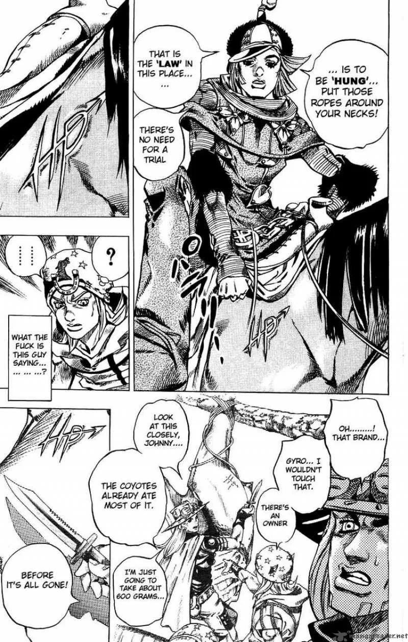 JoJos Bizarre Adventure - Steel Ball Run Chapter 33 page 6