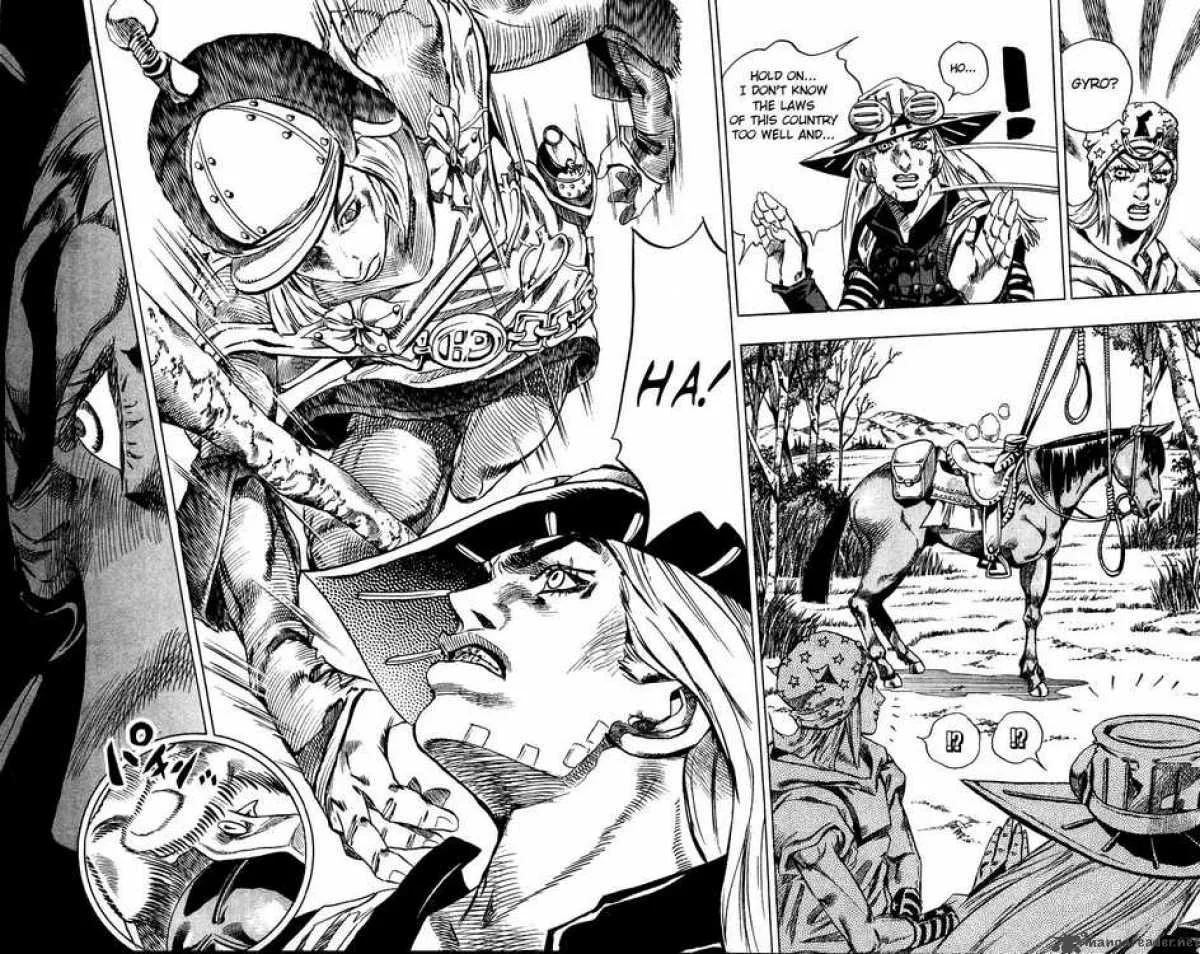 JoJos Bizarre Adventure - Steel Ball Run Chapter 33 page 7
