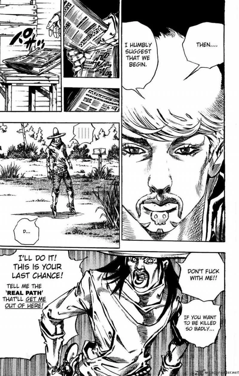 JoJos Bizarre Adventure - Steel Ball Run Chapter 33 page 45