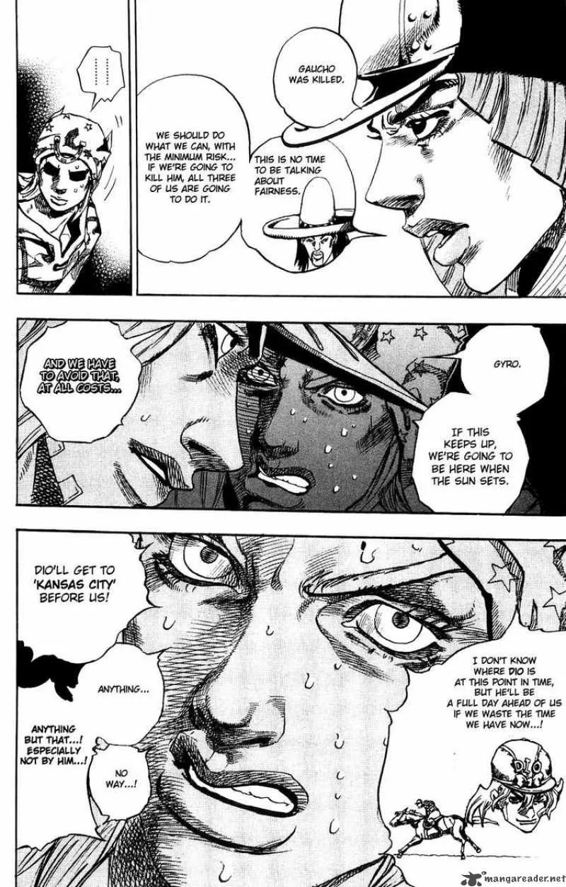 JoJos Bizarre Adventure - Steel Ball Run Chapter 34 page 16