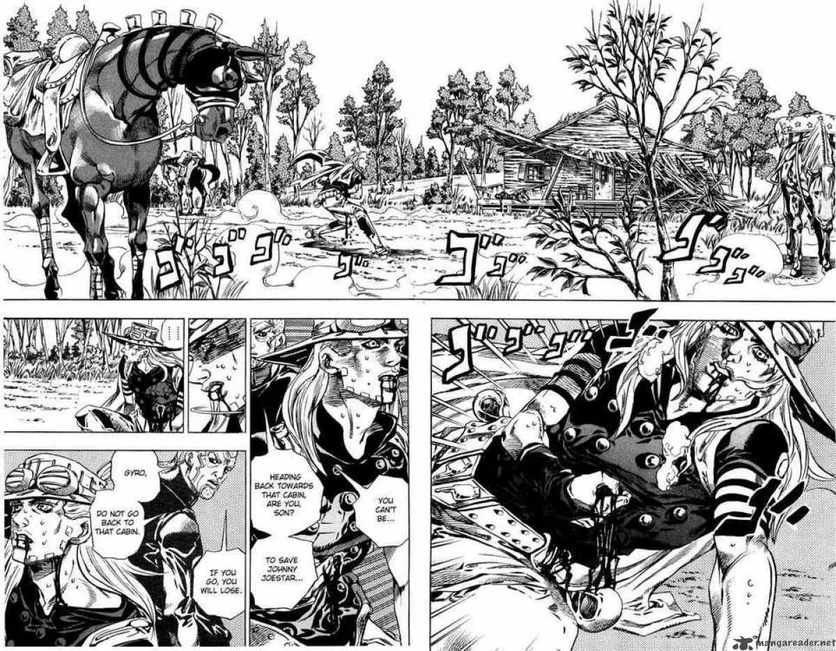 JoJos Bizarre Adventure - Steel Ball Run Chapter 35 page 14