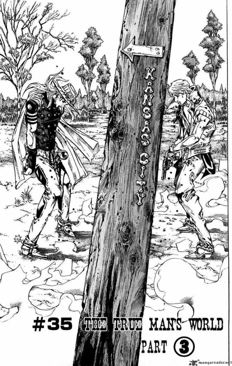 JoJos Bizarre Adventure - Steel Ball Run Chapter 35 page 1