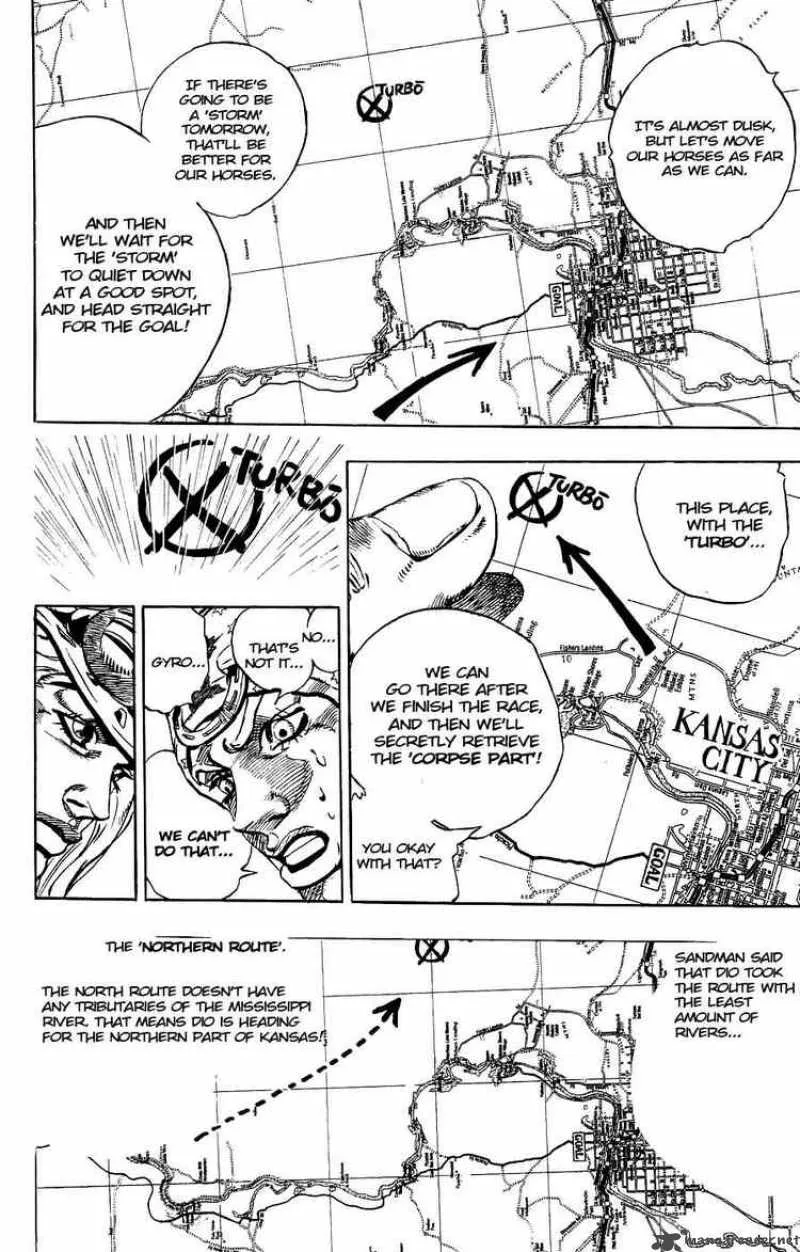 JoJos Bizarre Adventure - Steel Ball Run Chapter 36 page 14