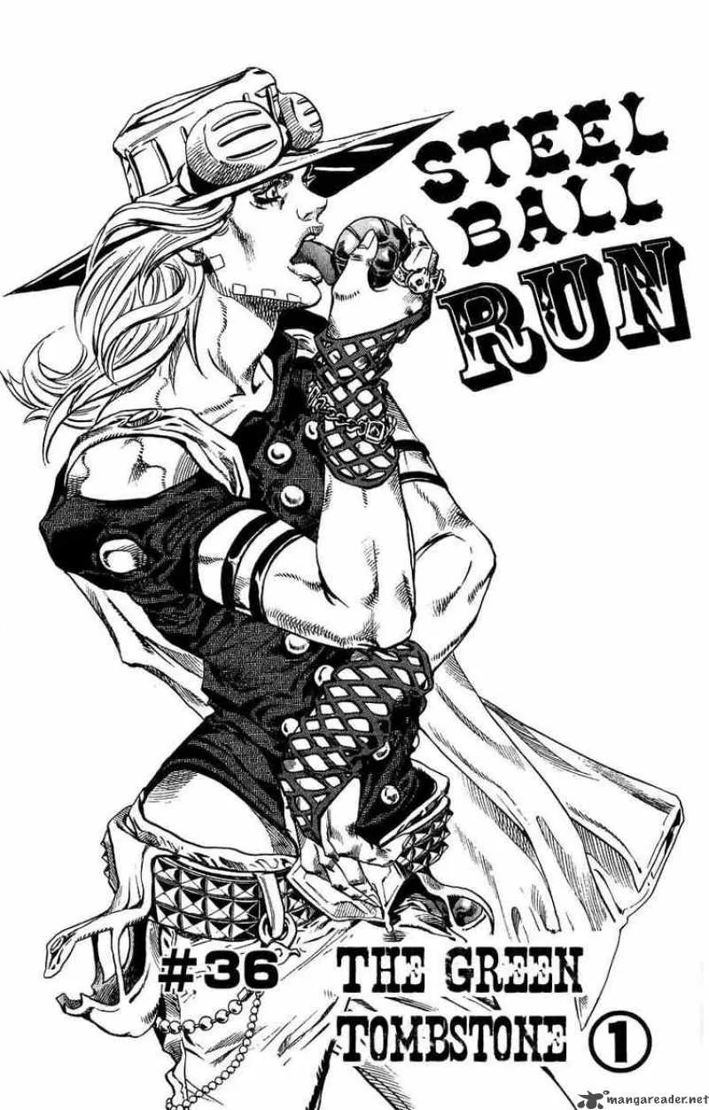 JoJos Bizarre Adventure - Steel Ball Run Chapter 36 page 1