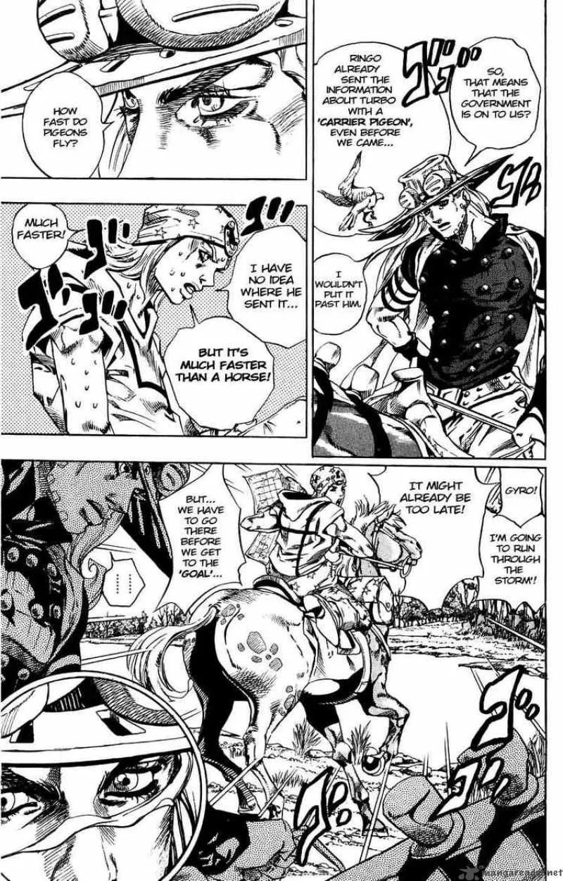 JoJos Bizarre Adventure - Steel Ball Run Chapter 36 page 17