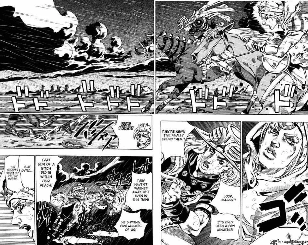 JoJos Bizarre Adventure - Steel Ball Run Chapter 37 page 46