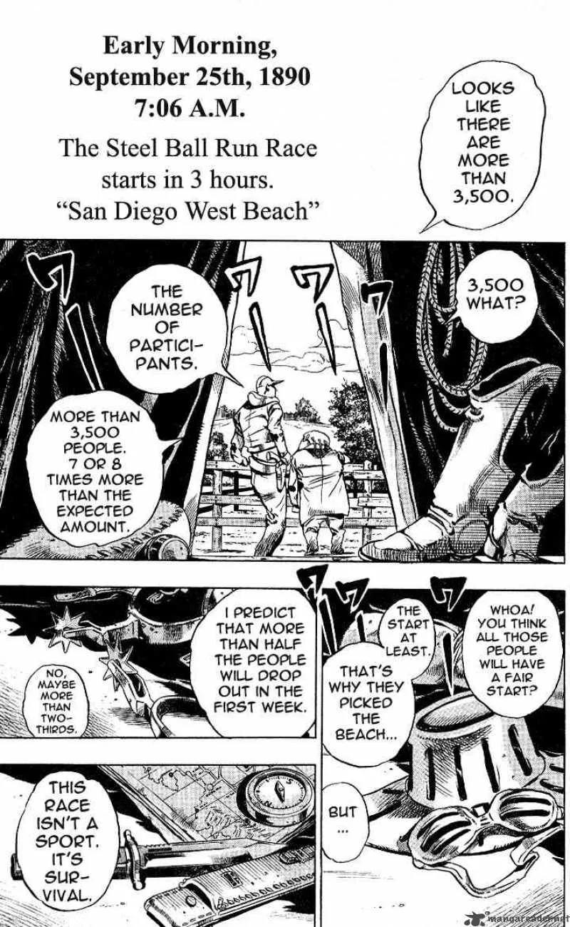 JoJos Bizarre Adventure - Steel Ball Run Chapter 4 page 1