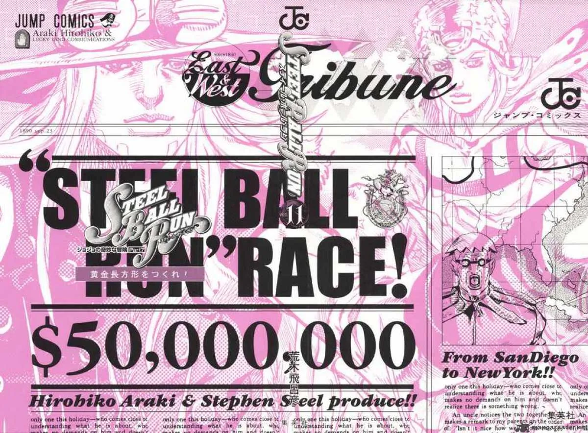 JoJos Bizarre Adventure - Steel Ball Run Chapter 43 page 2